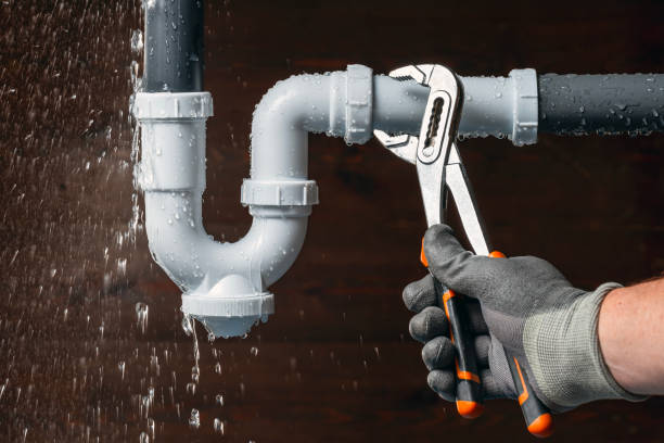 Professional Plumbing technician working in Malaga, NJ